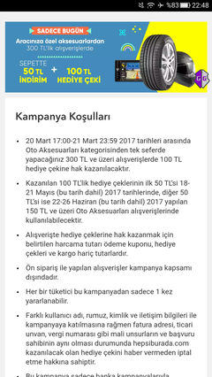 🚗 🚥 🔧🚔🚘 20-21 mart Hepsiburada oto aksesuar 300tl ye 50tl  indirim + 50 + 50 çek