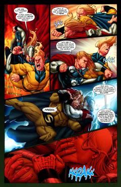 Vision & Sentry vs Thor & Örümcek Adam