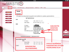  Netmaster CBW-383ZN Teknik Destek Konusu