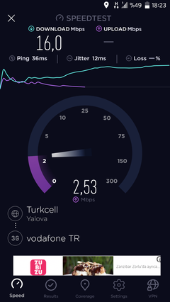 TÜM OPERATÖRLER 4,5G HIZ TESTİ [ANA KONU] 5G YE DOĞRU ADIM ADIM