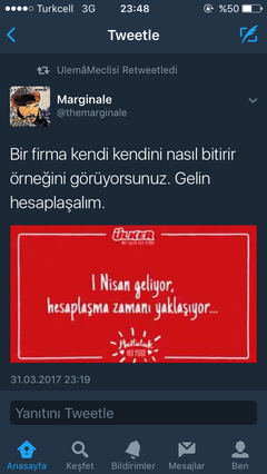 Ülker 1 Nisan Videosu