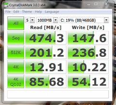  512 GB SSD RAID 0 - DUSUK HIZ