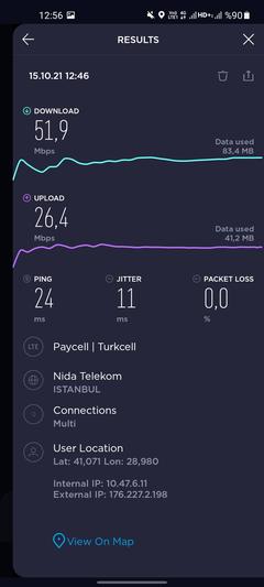 TÜRKİYE 4G/5G HIZ TESTİ HARİTASI