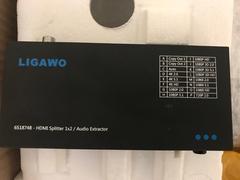 Ligawo 4K HDMI Ses ve Görüntü Ayırıcı /Splitter