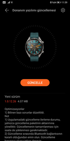 Huawei Watch GT1 [ANA KONU]