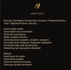 GWENT: The Witcher Card Game [ANA KONU]