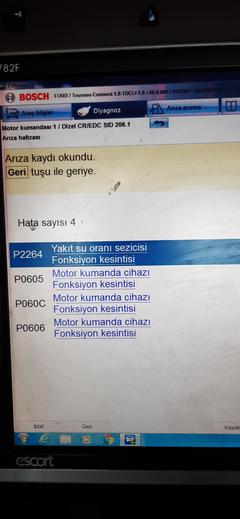 Acil yardım Ford Connet 