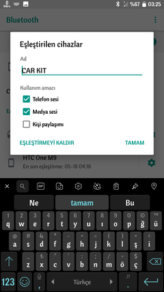 Bluetooth ile araca bağlanmama, arama yapılmasına rağmen görüşme yapılamaması.(Destek lütfen) 