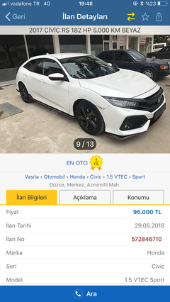 70-80.000 TL arası HB araç tavsiyesi