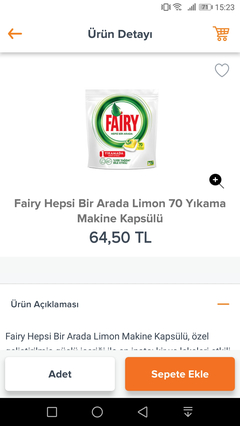 66 TL(kargo ücretsiz) Fairy Platinum 72 Yıkama Bulaşık Makinesi Deterjanı Kapsülü Limon Kokulu