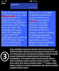 5664 TRAMER KAYDI PLAKADAN SORGULAMA DİKKAT DİKKAT !!! | DonanımHaber Forum