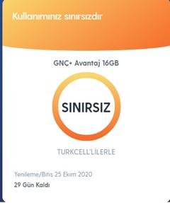 Turkcell kişiye özel paket hakkında..