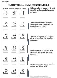 İLKOKULLAR İÇİN ETKİNLİK TEST VE UYGULAMALAR