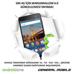  GENERAL MOBİLE 4G MODELİ İÇİN MARSHMALLOW GÜNCELLEMESİ YAYINDA!