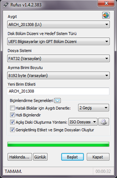 Rufus Rufus 2.16 - Önyüklemeli USB sürücü oluşturmanın en kolay yolu |  DonanımHaber Forum