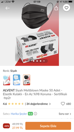 Kolonya, Maske ve Dezenfektan Fırsatları [ANA KONU]