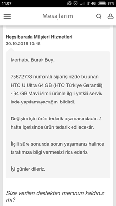 Hepsiburada KVK ve HTC ortaklaşa rezilliği