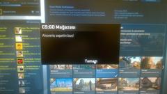  CS GO SATIN ALMA PROBLEMİ