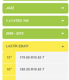 2019 YAZ LASTİĞİ, BÜTÇEYE GÖRE TERCİH