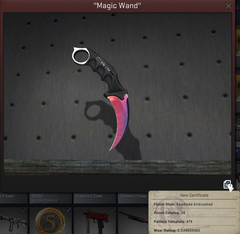 [SATILIK] Karambit - Fade (SOLGUN) FN 90/7/3