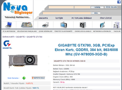  Gigabyte GTX 780 Windforce 3x OC, Titan'dan hem hizli hem 350$ ucuz