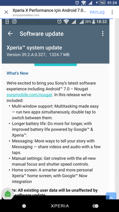 Sony Xperia Xa Ultra