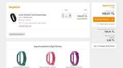 Xiaomi Mi Band 2 Akıllı Bileklik Siyah 85 TL + KARGO