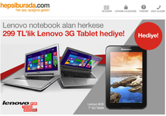  429 tl teknosa LENOVO FLEX A10 + LENOVO A7-30 7 güncel 429 tl