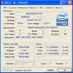  Intel Pentium D  2.8 Ghz (30 TL)