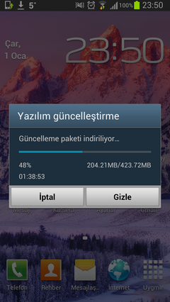  Samsung Galaxy S3 Android 4.3 Türkiye'de de Dağıtıma Başladı