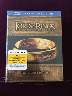  Lord Of the Rings Trilogy Extended Edition-Blu Ray