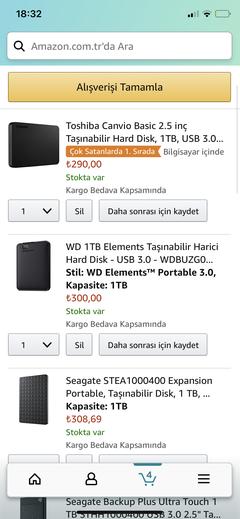 Taşınabilir hdd tavsiyesi istiyorum