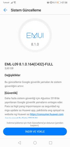 Huawei P20 [ANA KONU] HarmonyOS Güncellemesi Alacağı Duyuruldu !!!