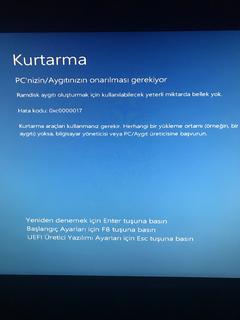 Windows 10 Sorunları