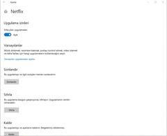 Netflix Windows10 Uygulaması - Siyah Ekran Çözümü