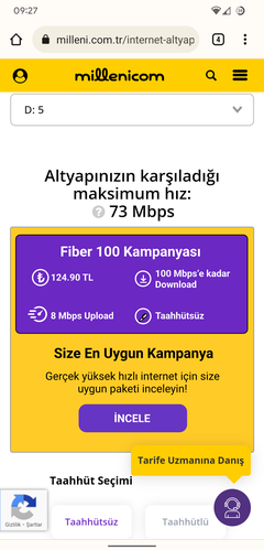 Paket değişikliği sonrası aynı hızları almaya devam ediyorum.