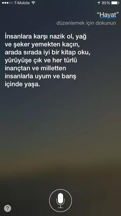 Türkçe Siri [ANA KONU]