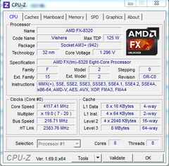  AMD FX-8320 değerlerim nasıl?