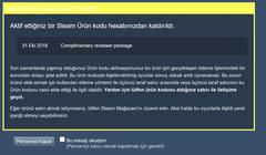 [Steam] Ücretsiz inceleme paketi (Complimentary reviewer package)