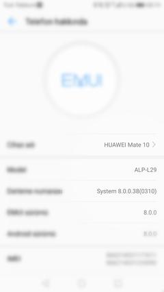 *** Huawei Mate 10 Ana Konu & Kullanıcıları ***