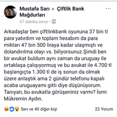 Çiftlik Bank Mağdurları Derneği [ÖNEMLİ]