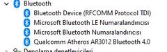 Windows 10 Bluetooth çalışmıyor.