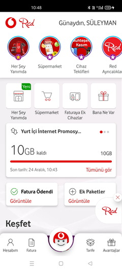 Vodafone Limitsiz Tarifeler! (ANA KONU)