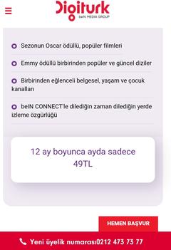 Digitürk Filmin Yıldızı Paketi Web'e özel 12 ay boyunca ayda 49 TL üstelik  12 ay dizi paketi hediye! | DonanımHaber Forum