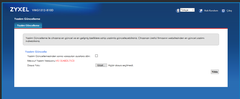 ZYXEL VMG1312-B10D - Güncel Türkçe Firmware: V5.13(ABDS.7)C0