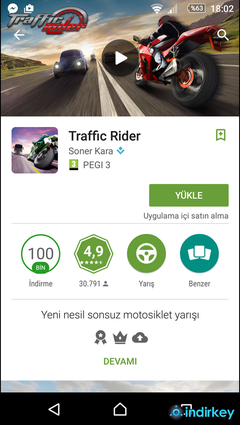  Traffic Rider Motor Sürme Oyunu İndir