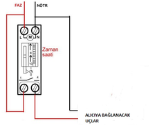  mcb-9 zaman rölesi bağlantı sorunu