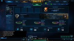  Smite /Closed Beta hesabı/Seviye 30/God Pack/Dolu skin