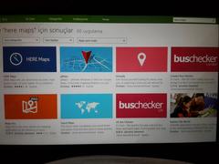  Windows 8 Tablet için Navigasyon önerisi.