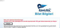 Kamil Koc Ta Otobus Biletinize Aninda 10 Tl Indirim